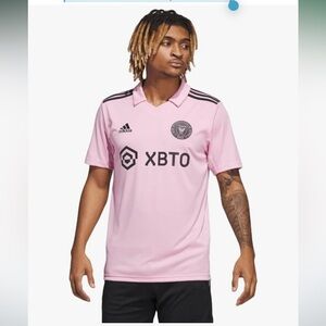 Adidas Youth Soccer Inter Miami 22/23 Home Jersey Size 26/Youth Large